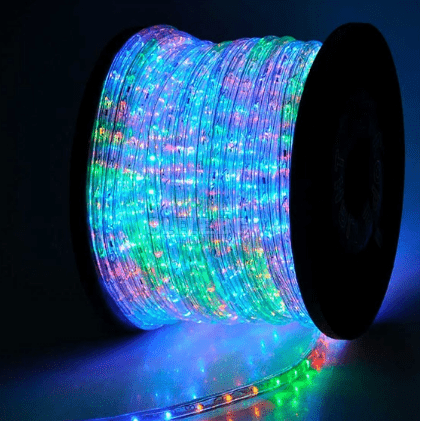 Цветен LED Коледен светещ маркуч на 1 метър 🗸 за Външен монтаж - Koledno.BG Цветен