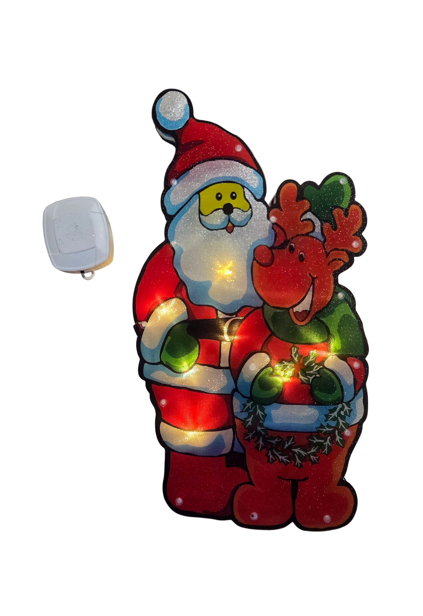 Фигурка на батерии Дядо Коледа с Елен Двулицева